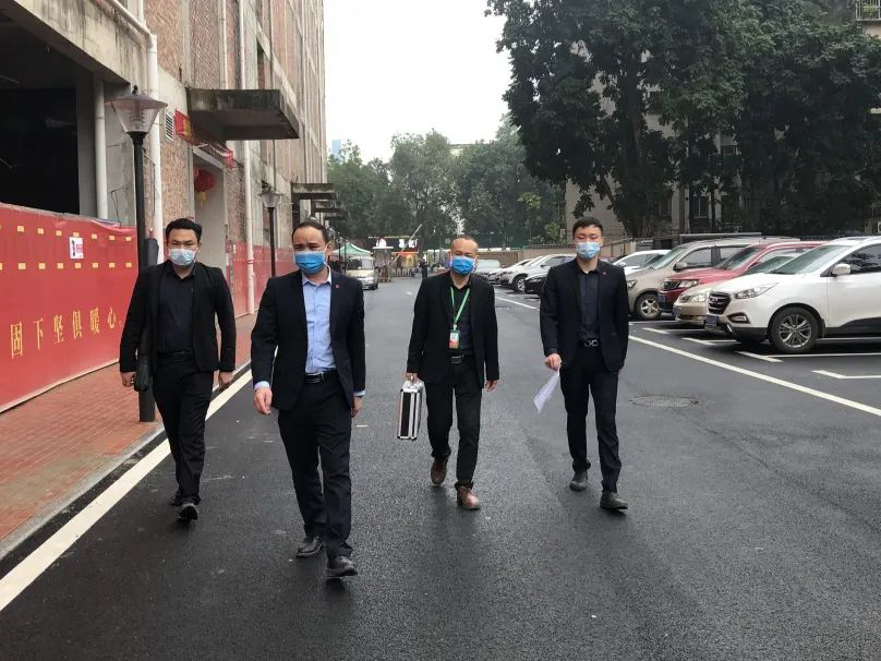 南鷹苑工地巡檢，打好復(fù)工第一戰(zhàn)